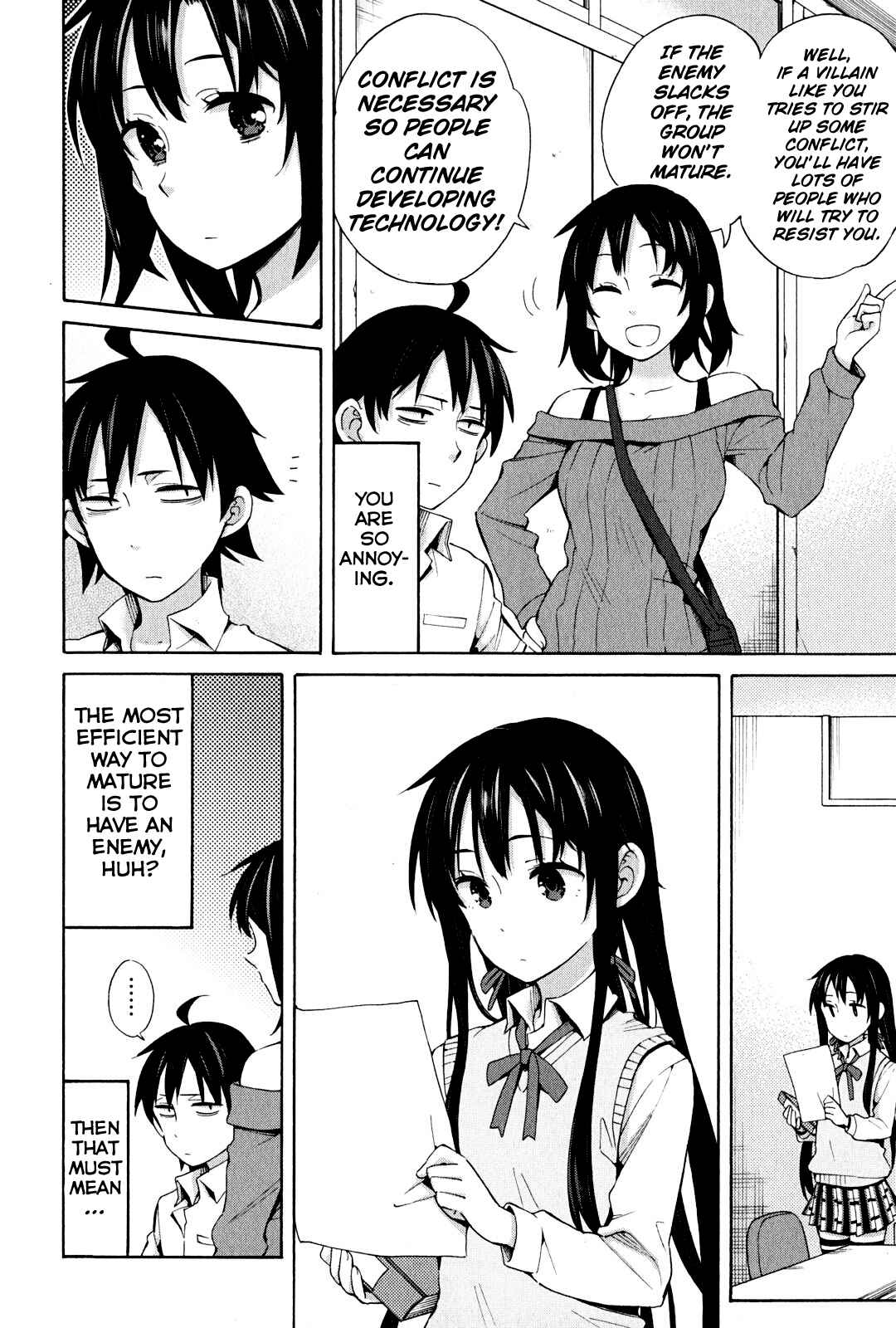 Page 8 Chapter 24 Yahari Ore no Seishun Love Come wa Machigatteiru.: Monologue