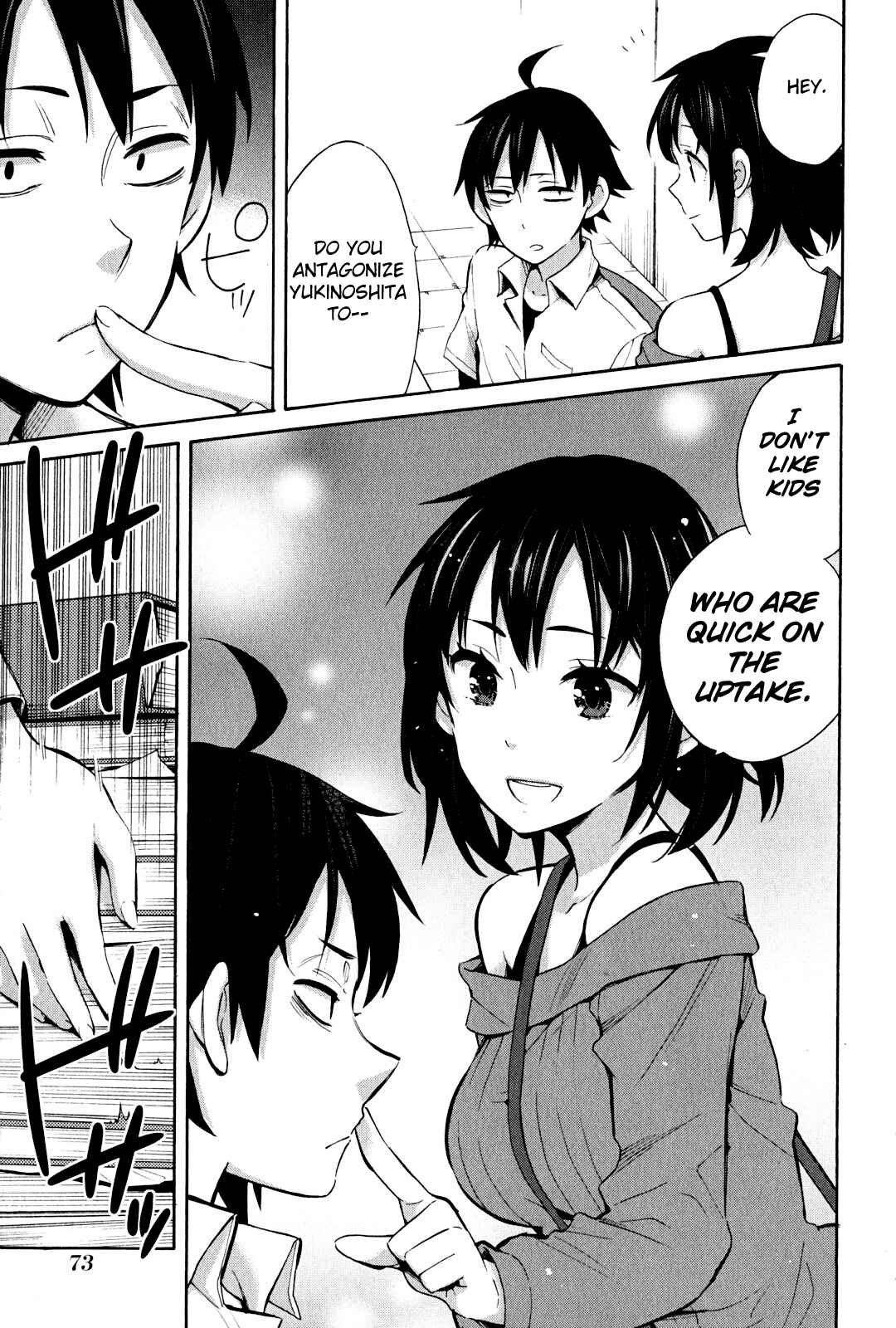 Page 9 Chapter 24 Yahari Ore no Seishun Love Come wa Machigatteiru.: Monologue