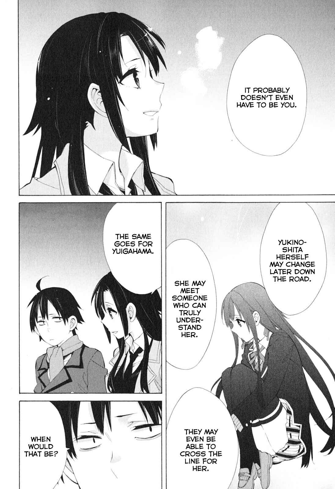 Page 22 Chapter 39 Yahari Ore no Seishun Love Come wa Machigatteiru.: Monologue