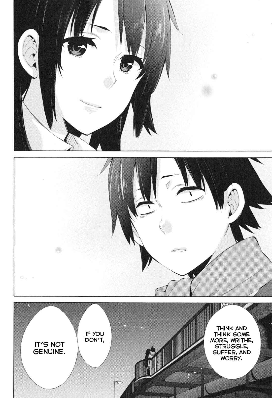 Page 26 Chapter 39 Yahari Ore no Seishun Love Come wa Machigatteiru.: Monologue