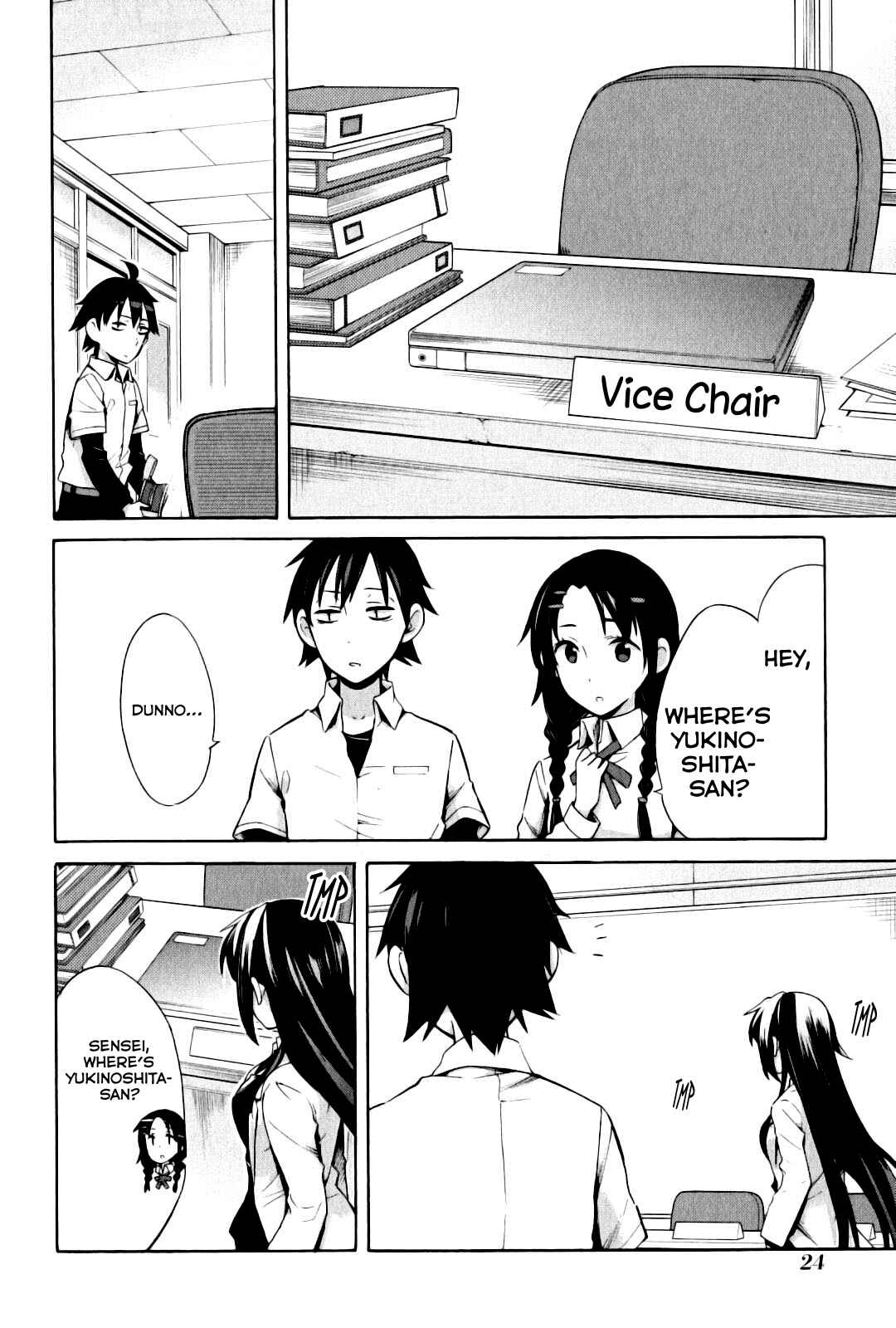 Page 22 Chapter 22 Yahari Ore no Seishun Love Come wa Machigatteiru.: Monologue
