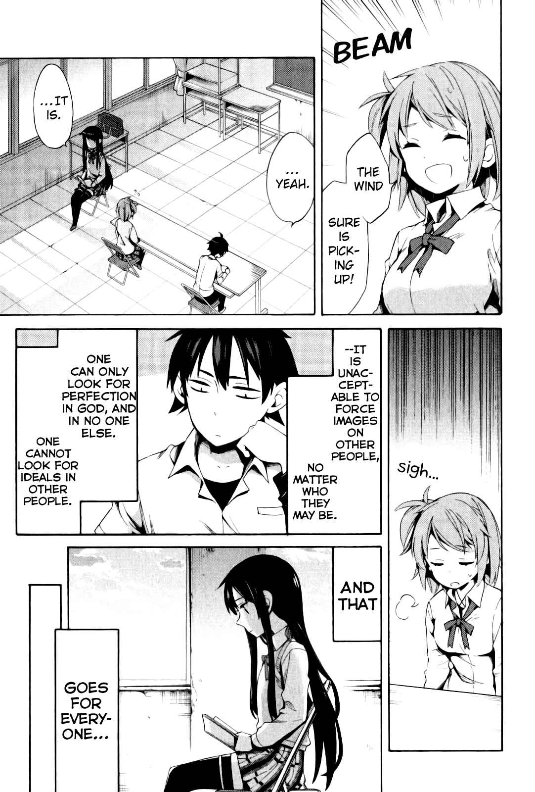 Page 3 Chapter 21 Yahari Ore no Seishun Love Come wa Machigatteiru.: Monologue