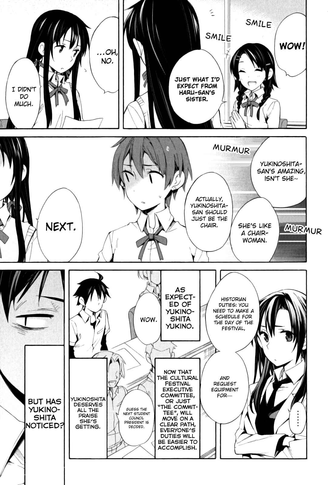 Page 35 Chapter 21 Yahari Ore no Seishun Love Come wa Machigatteiru.: Monologue