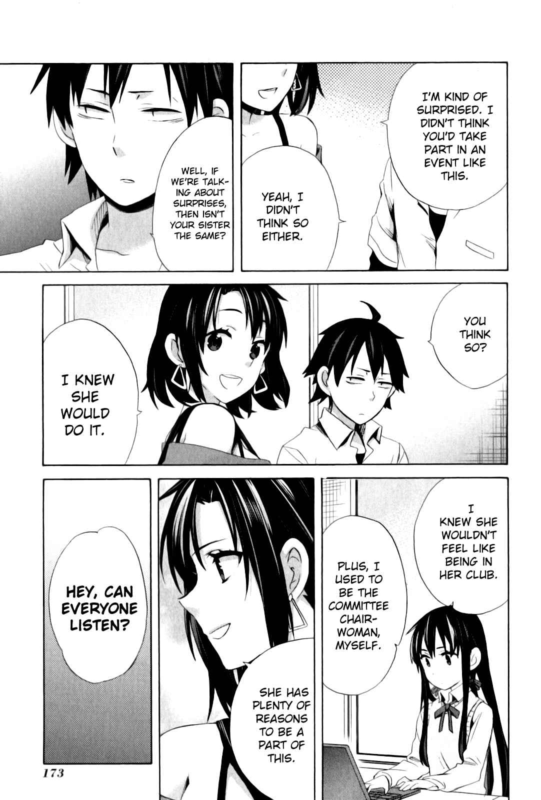 Page 49 Chapter 21 Yahari Ore no Seishun Love Come wa Machigatteiru.: Monologue