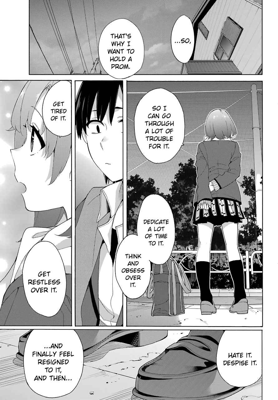 Page 9 Chapter 80 Yahari Ore no Seishun Love Come wa Machigatteiru.: Monologue