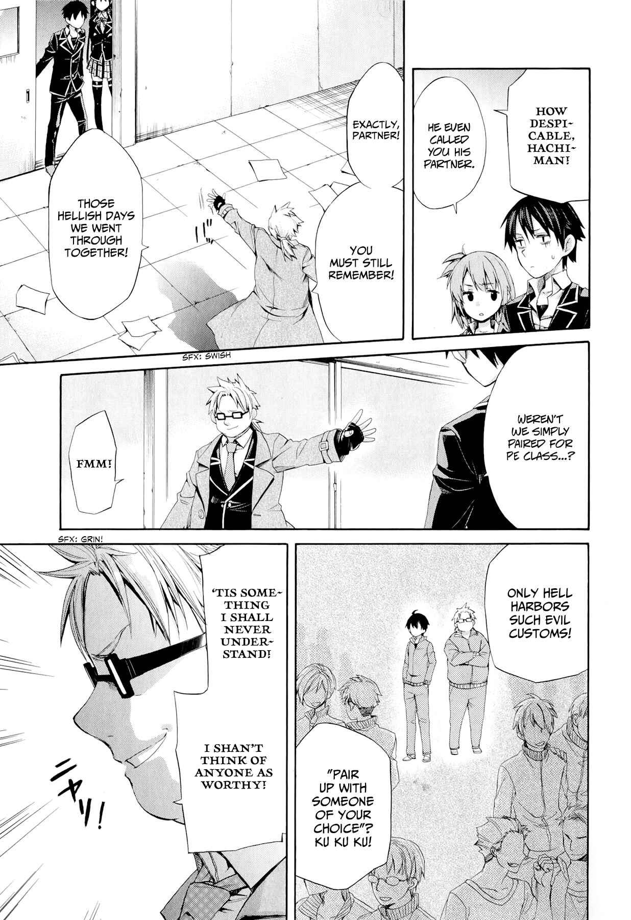 Page 7 Chapter 4 Yahari Ore no Seishun Love Come wa Machigatteiru.: Monologue