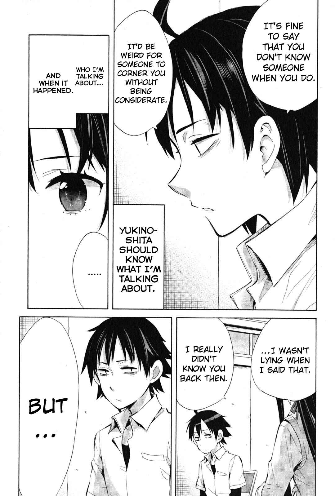 Page 36 Chapter 26 Yahari Ore no Seishun Love Come wa Machigatteiru.: Monologue