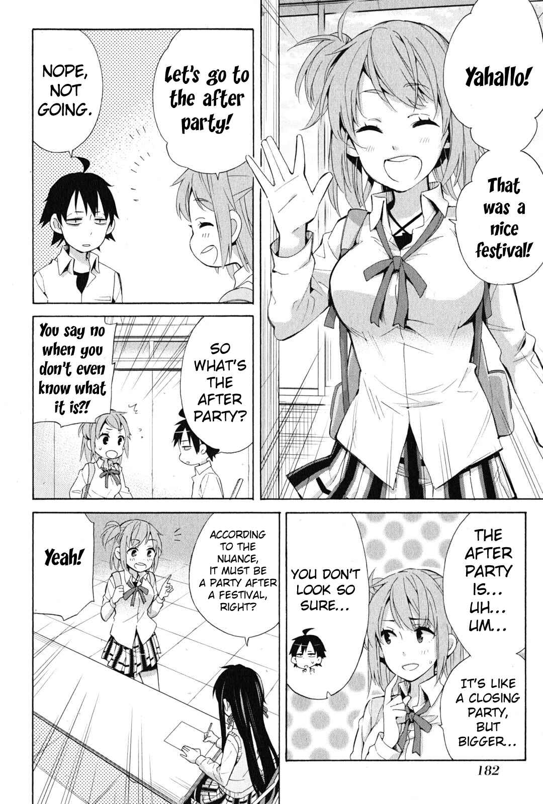 Page 38 Chapter 26 Yahari Ore no Seishun Love Come wa Machigatteiru.: Monologue