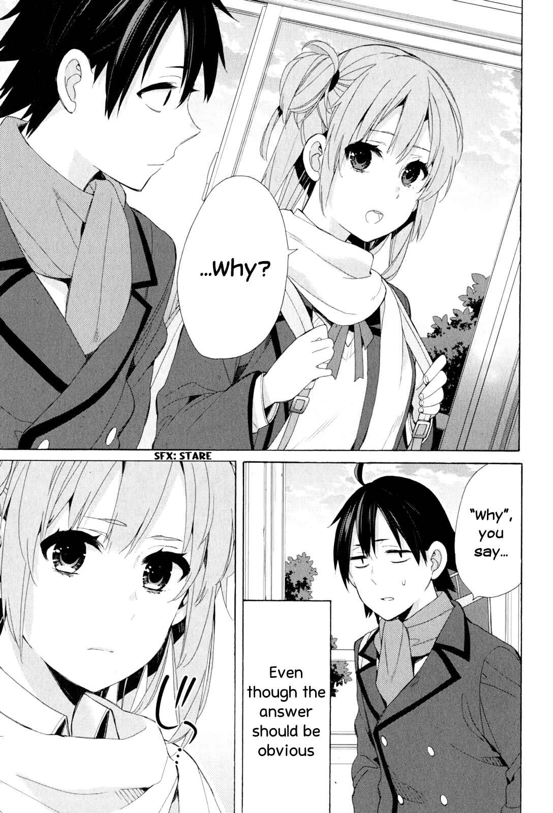 Page 27 Chapter 47 Yahari Ore no Seishun Love Come wa Machigatteiru.: Monologue