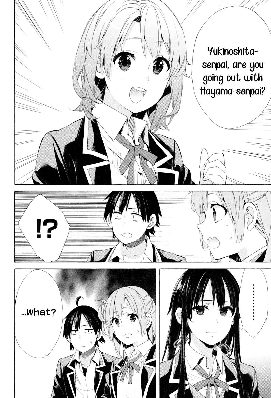 Page 30 Chapter 47 Yahari Ore no Seishun Love Come wa Machigatteiru.: Monologue