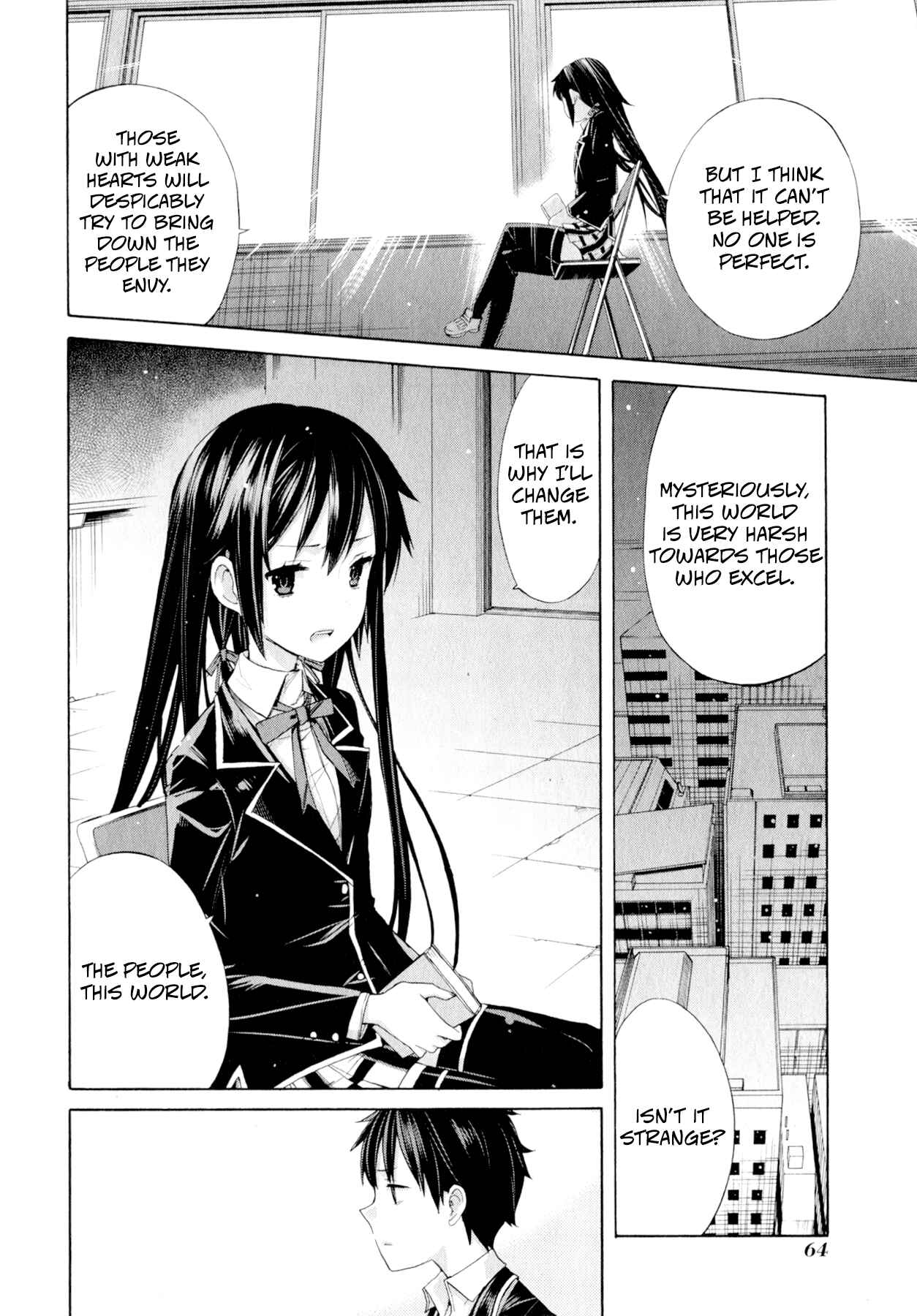 Page 10 Chapter 2 Yahari Ore no Seishun Love Come wa Machigatteiru.: Monologue