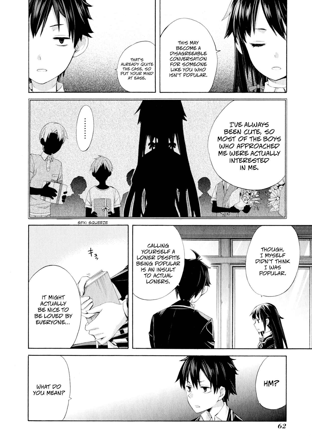 Page 8 Chapter 2 Yahari Ore no Seishun Love Come wa Machigatteiru.: Monologue