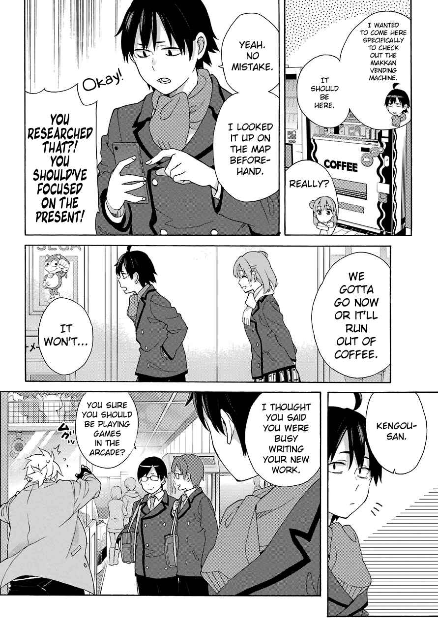Page 8 Chapter 71 Yahari Ore no Seishun Love Come wa Machigatteiru.: Monologue
