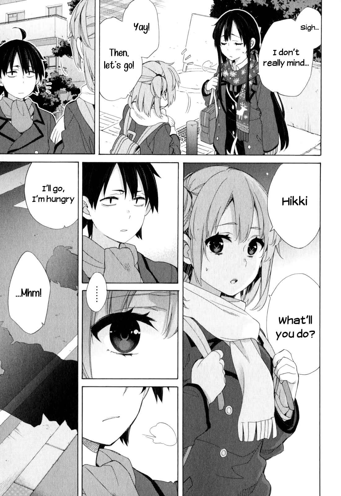 Page 13 Chapter 55 Yahari Ore no Seishun Love Come wa Machigatteiru.: Monologue