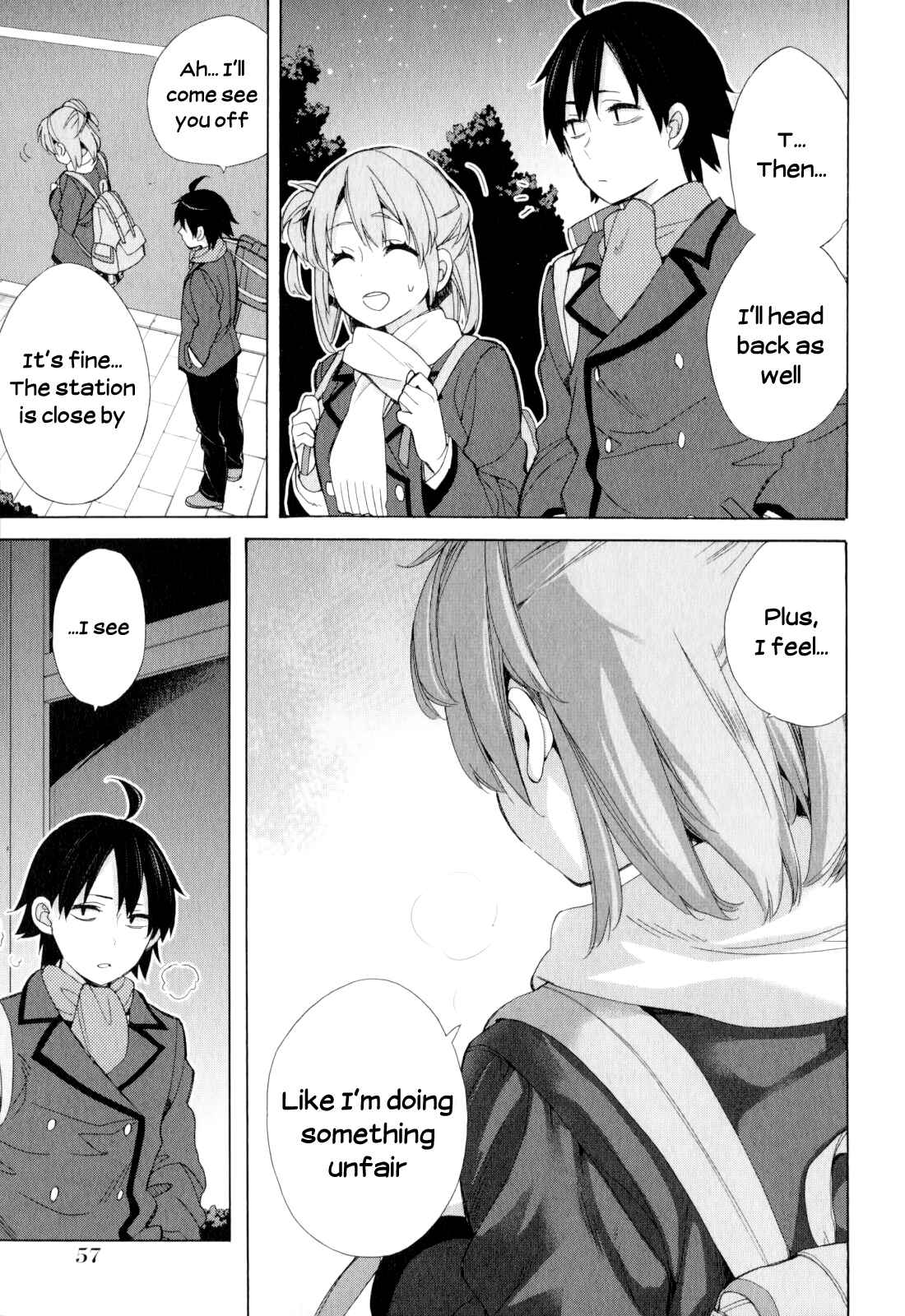 Page 23 Chapter 55 Yahari Ore no Seishun Love Come wa Machigatteiru.: Monologue