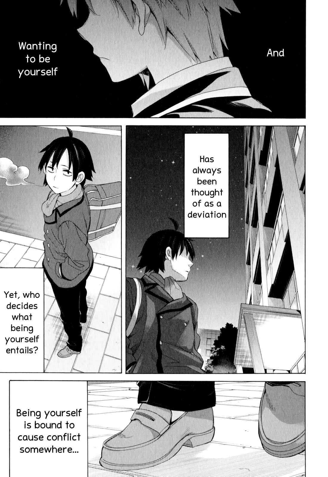 Page 25 Chapter 55 Yahari Ore no Seishun Love Come wa Machigatteiru.: Monologue