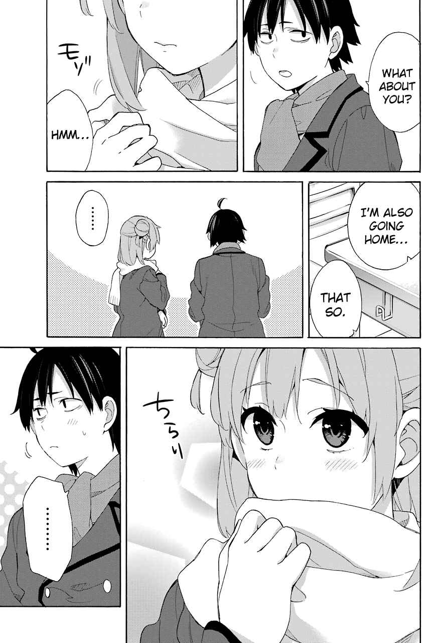 Page 13 Chapter 66 Yahari Ore no Seishun Love Come wa Machigatteiru.: Monologue