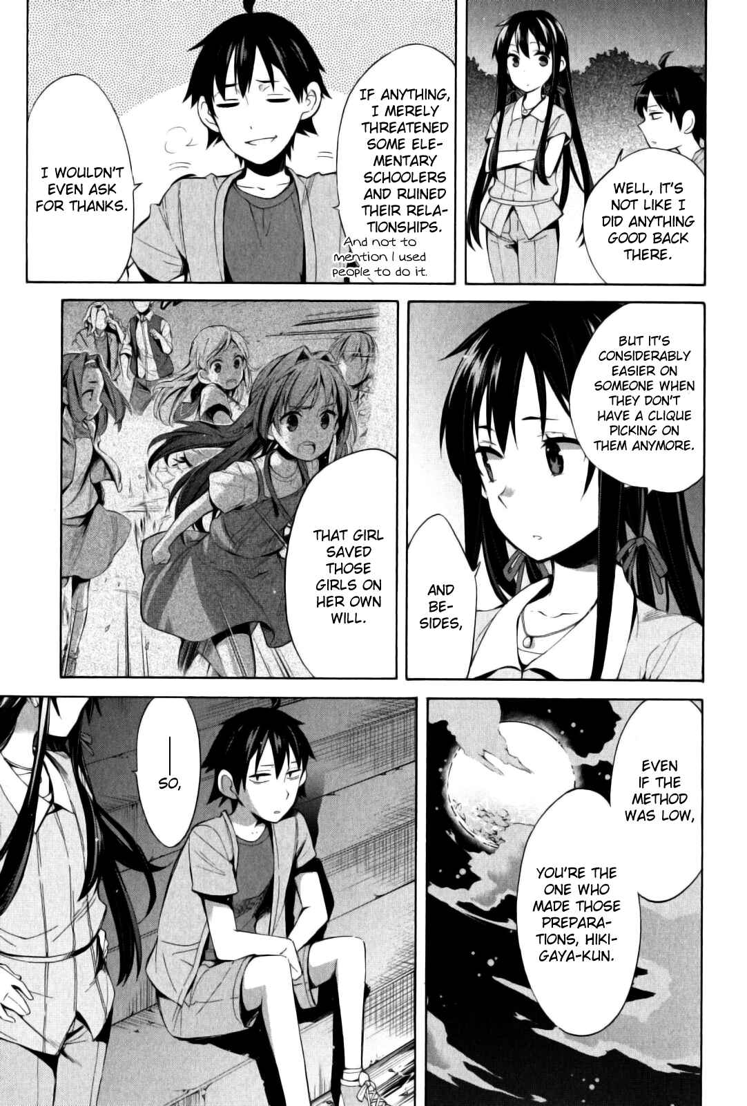 Page 15 Chapter 18 Yahari Ore no Seishun Love Come wa Machigatteiru.: Monologue