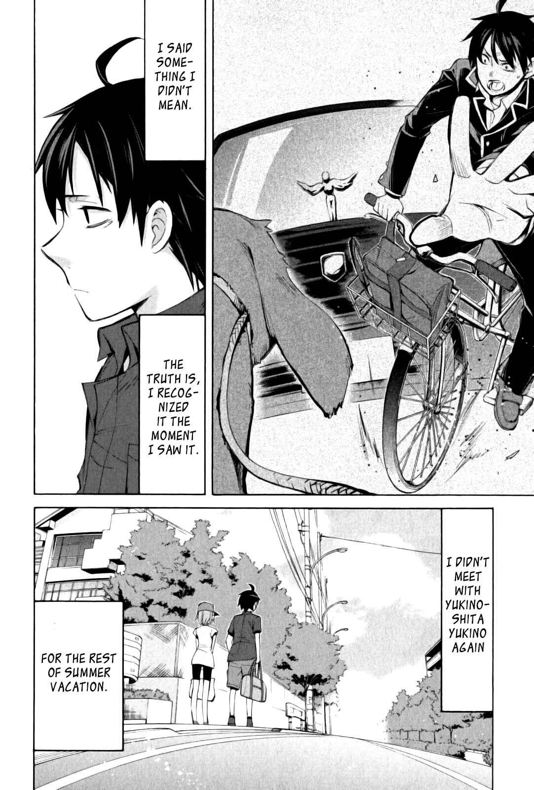 Page 28 Chapter 18 Yahari Ore no Seishun Love Come wa Machigatteiru.: Monologue