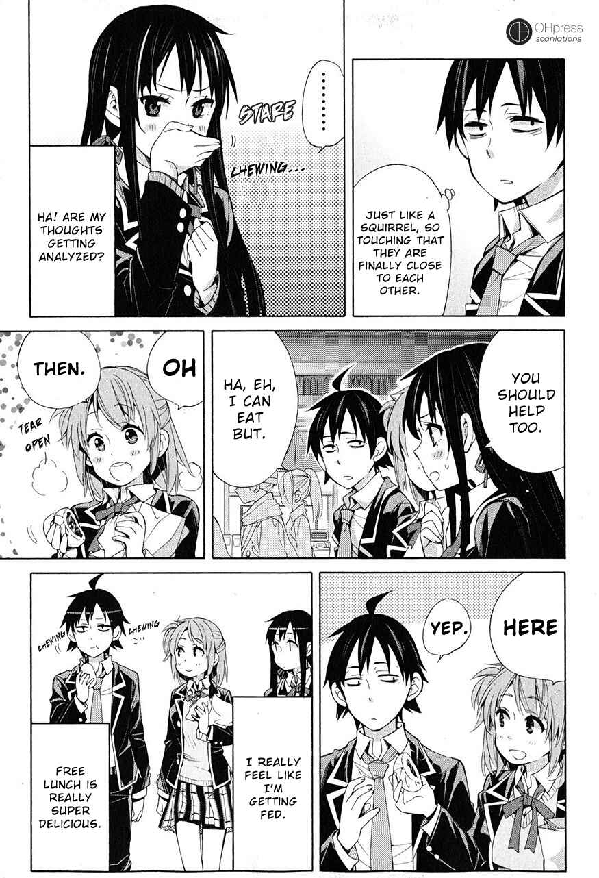 Page 38 Chapter 28 Yahari Ore no Seishun Love Come wa Machigatteiru.: Monologue