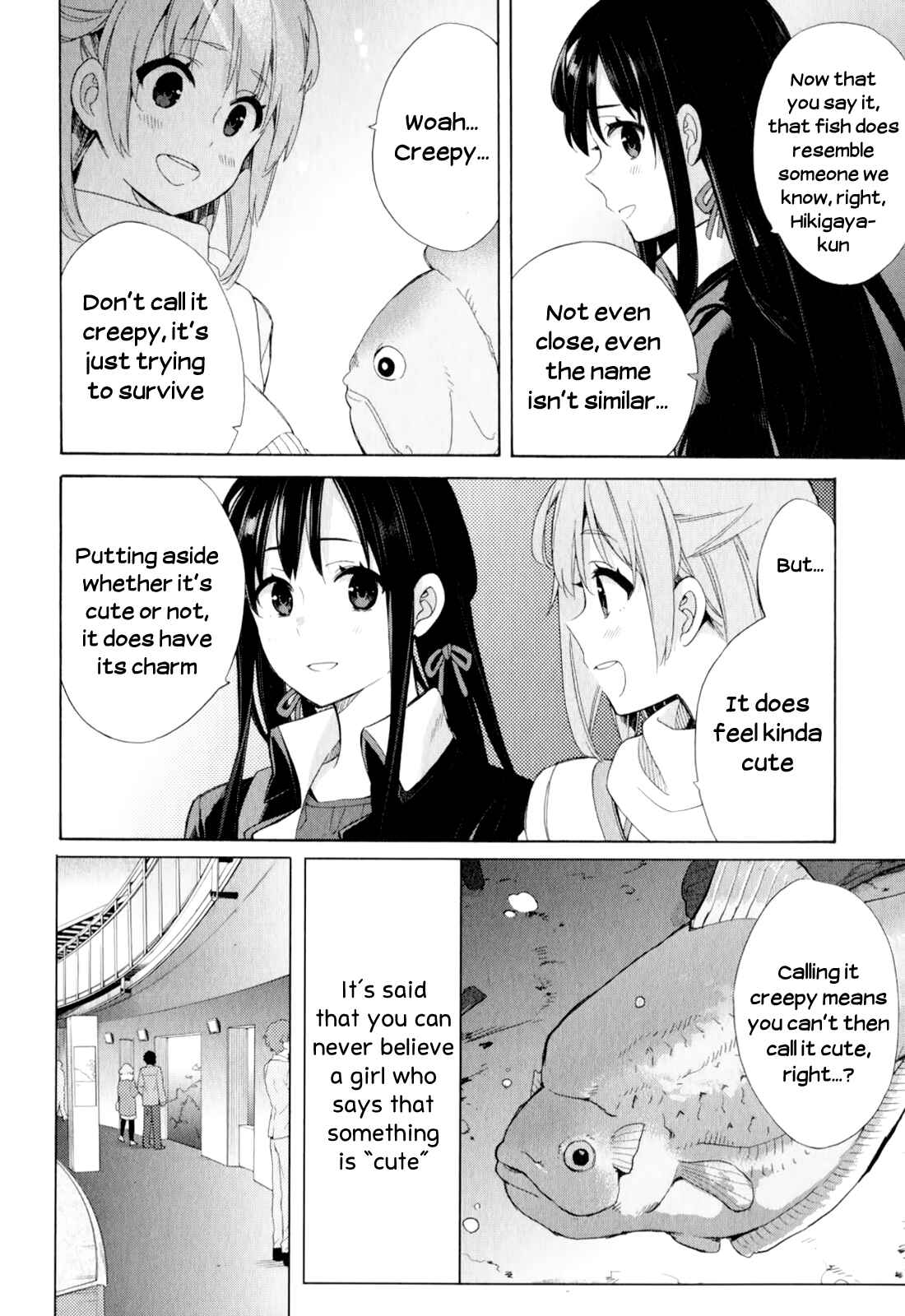 Page 22 Chapter 57 Yahari Ore no Seishun Love Come wa Machigatteiru.: Monologue