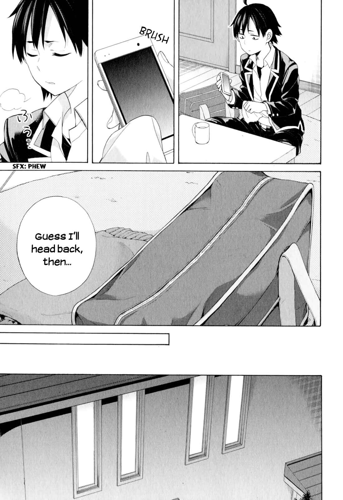Page 3 Chapter 57 Yahari Ore no Seishun Love Come wa Machigatteiru.: Monologue