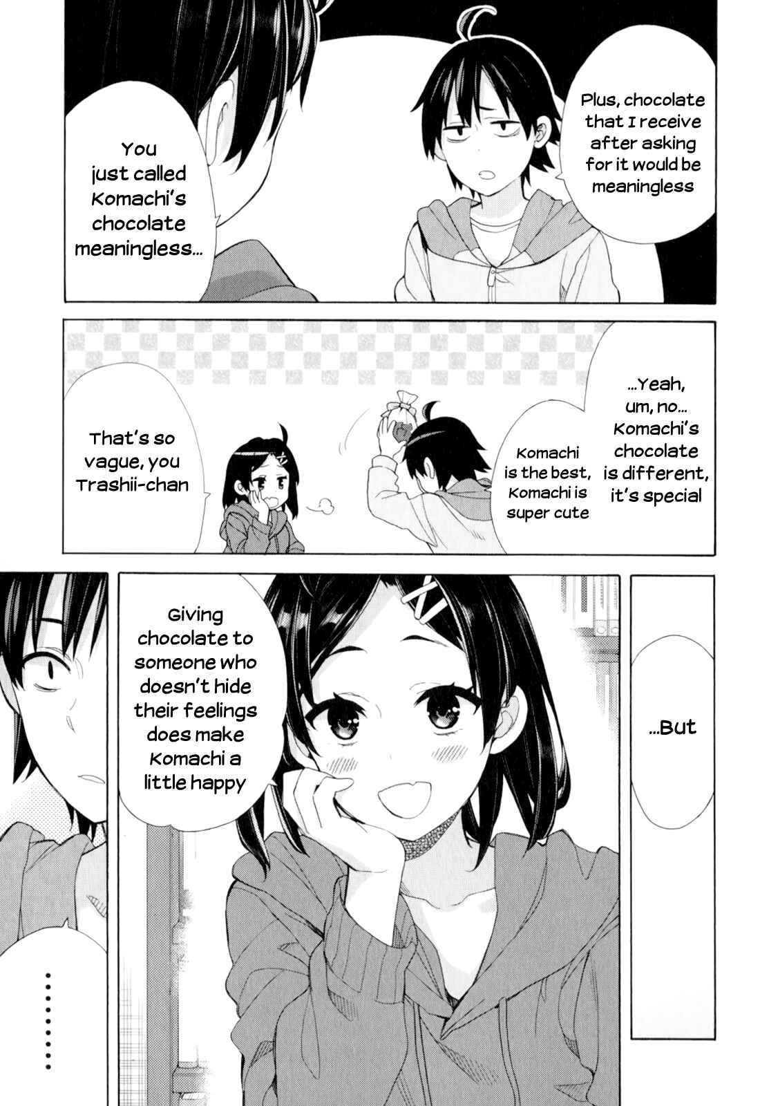 Page 9 Chapter 57 Yahari Ore no Seishun Love Come wa Machigatteiru.: Monologue