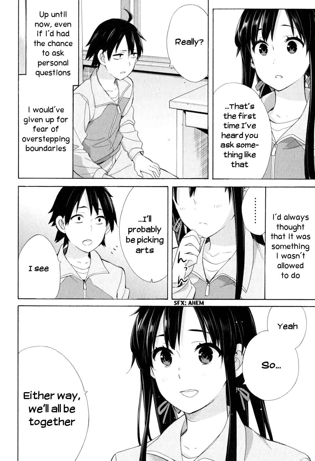 Page 11 Chapter 51 Yahari Ore no Seishun Love Come wa Machigatteiru.: Monologue