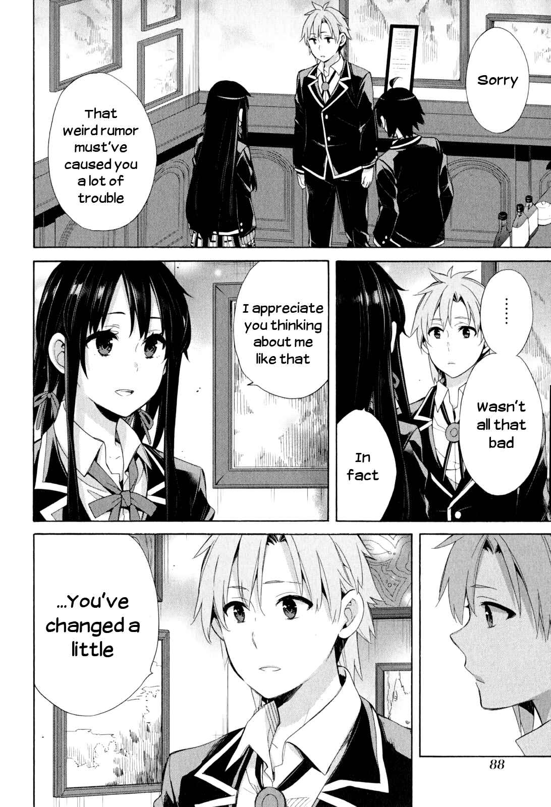 Page 19 Chapter 51 Yahari Ore no Seishun Love Come wa Machigatteiru.: Monologue