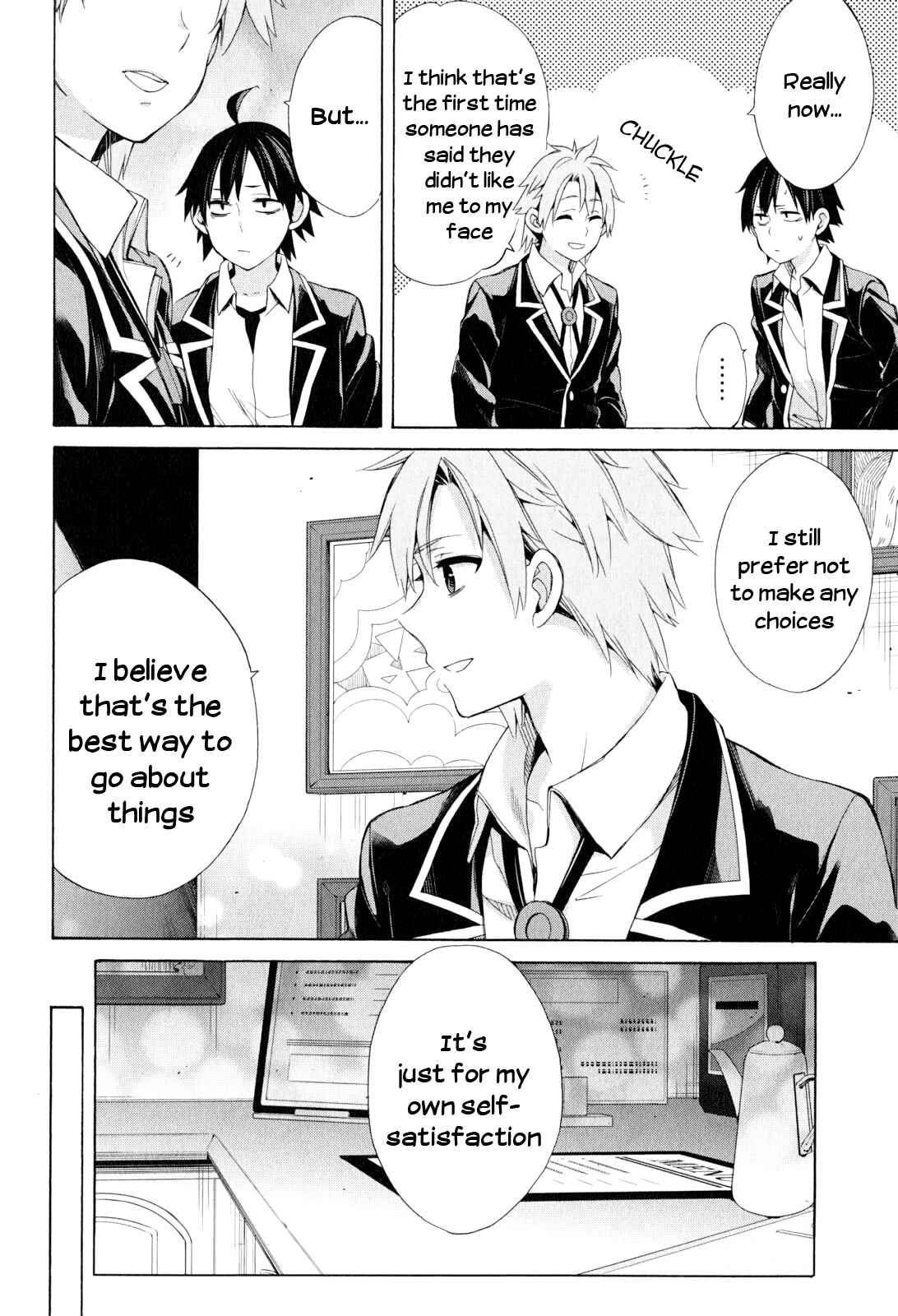 Page 25 Chapter 51 Yahari Ore no Seishun Love Come wa Machigatteiru.: Monologue