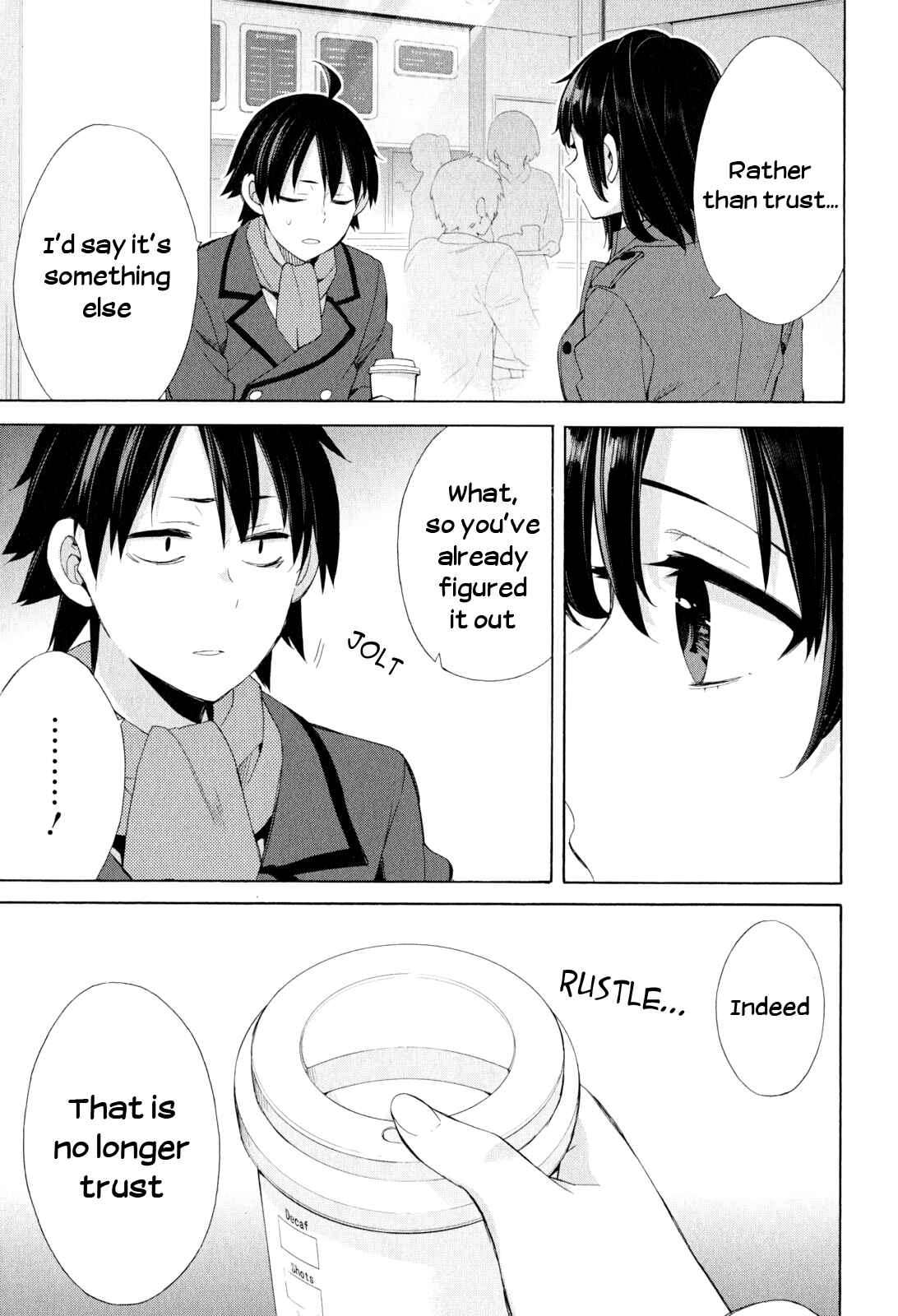 Page 28 Chapter 51 Yahari Ore no Seishun Love Come wa Machigatteiru.: Monologue