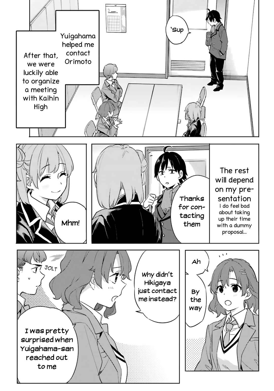 Page 11 Chapter 86 Yahari Ore no Seishun Love Come wa Machigatteiru.: Monologue