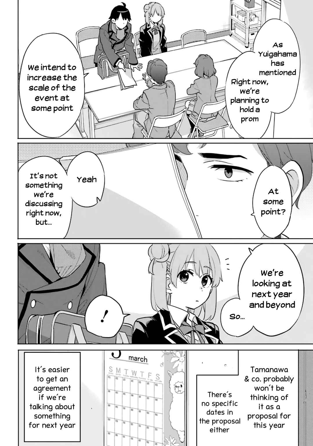 Page 14 Chapter 86 Yahari Ore no Seishun Love Come wa Machigatteiru.: Monologue