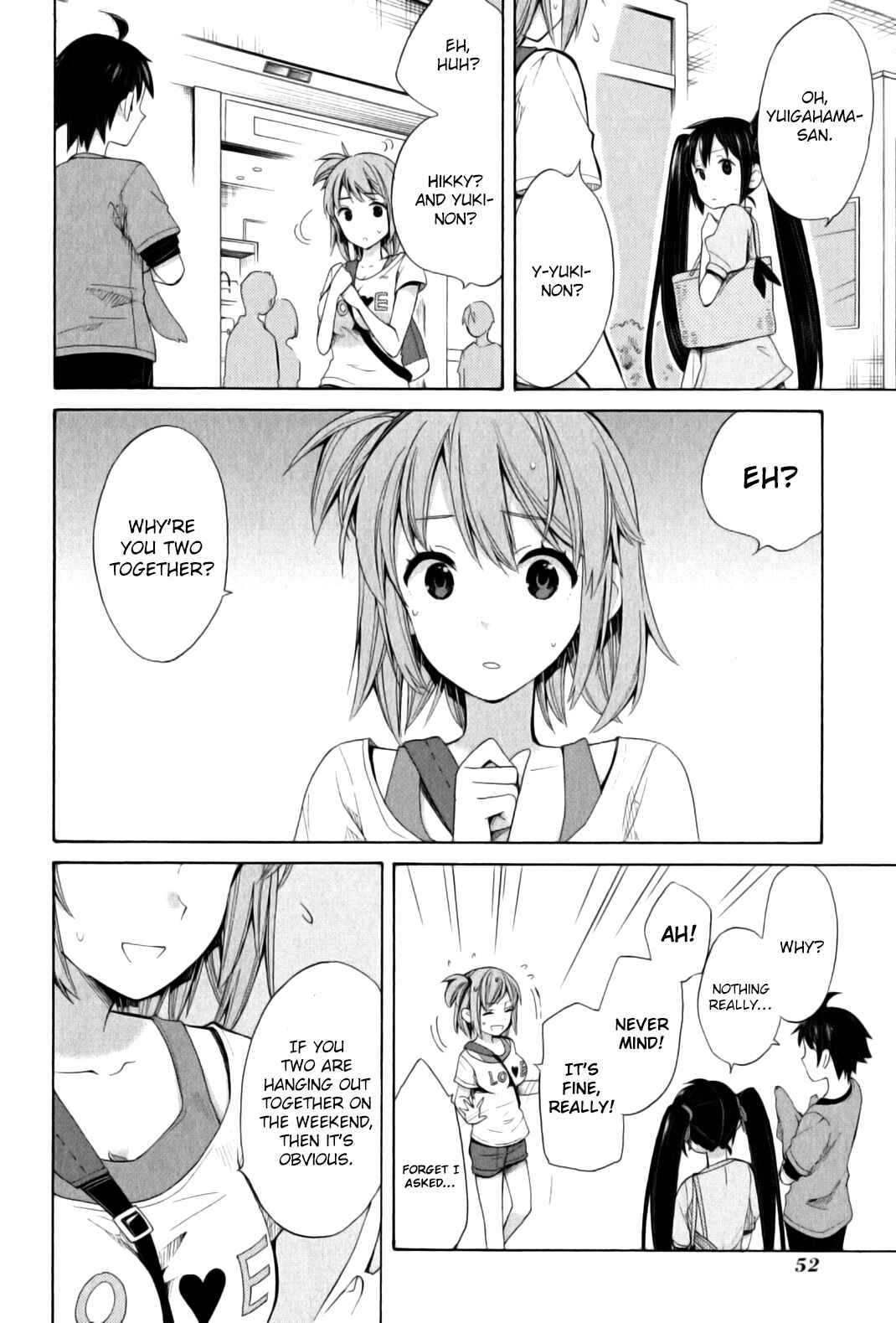 Page 13 Chapter 13 Yahari Ore no Seishun Love Come wa Machigatteiru.: Monologue