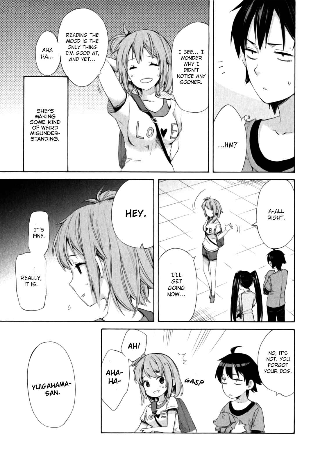 Page 14 Chapter 13 Yahari Ore no Seishun Love Come wa Machigatteiru.: Monologue
