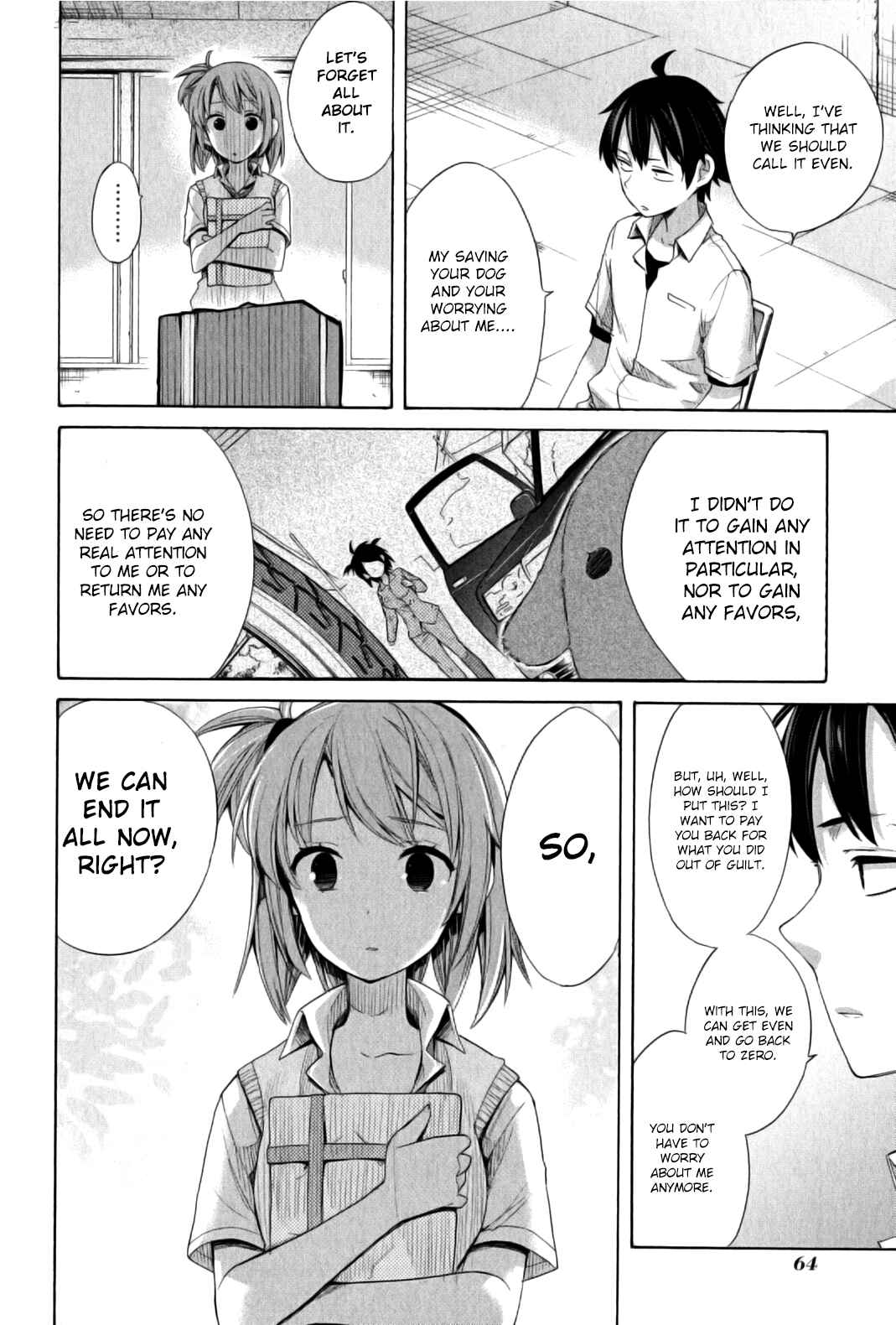 Page 25 Chapter 13 Yahari Ore no Seishun Love Come wa Machigatteiru.: Monologue