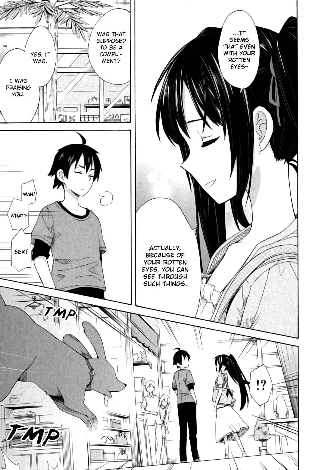 Page 9 Chapter 13 Yahari Ore no Seishun Love Come wa Machigatteiru.: Monologue