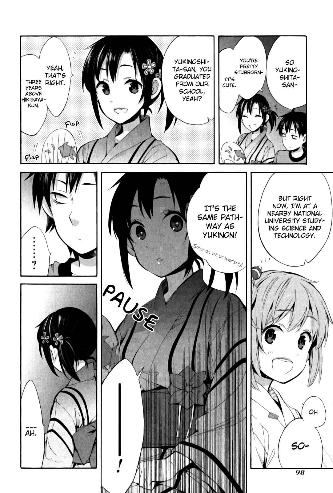 Page 11 Chapter 20 Yahari Ore no Seishun Love Come wa Machigatteiru.: Monologue