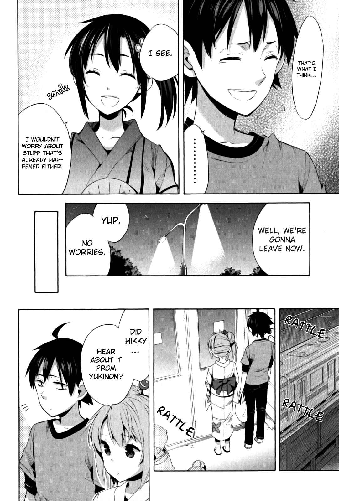 Page 19 Chapter 20 Yahari Ore no Seishun Love Come wa Machigatteiru.: Monologue