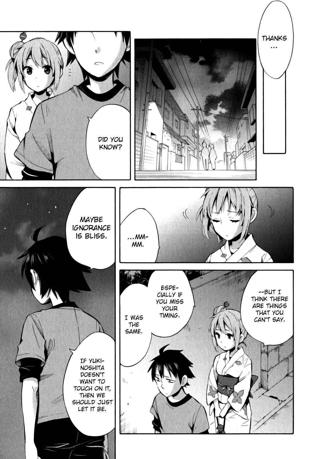 Page 22 Chapter 20 Yahari Ore no Seishun Love Come wa Machigatteiru.: Monologue