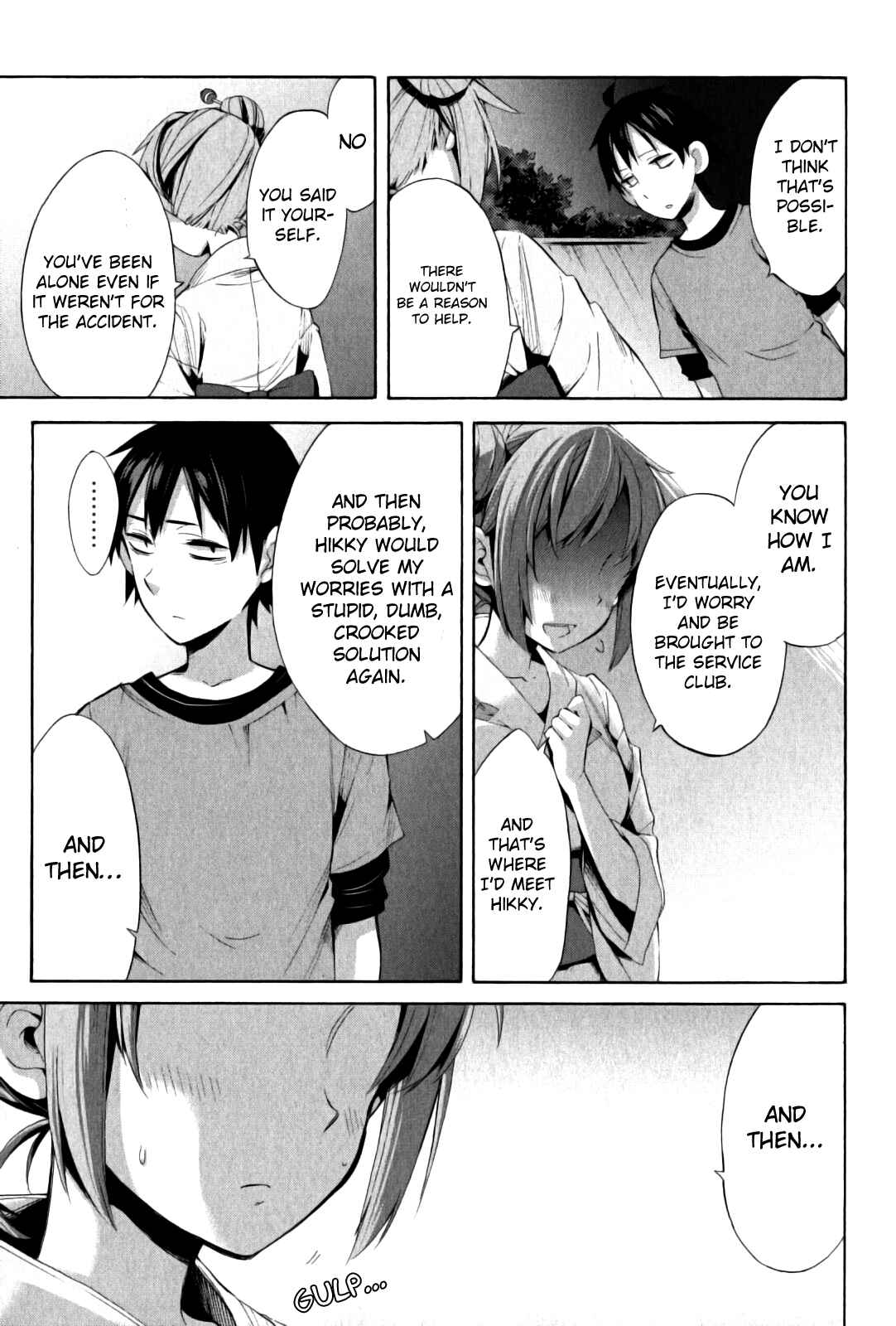 Page 26 Chapter 20 Yahari Ore no Seishun Love Come wa Machigatteiru.: Monologue