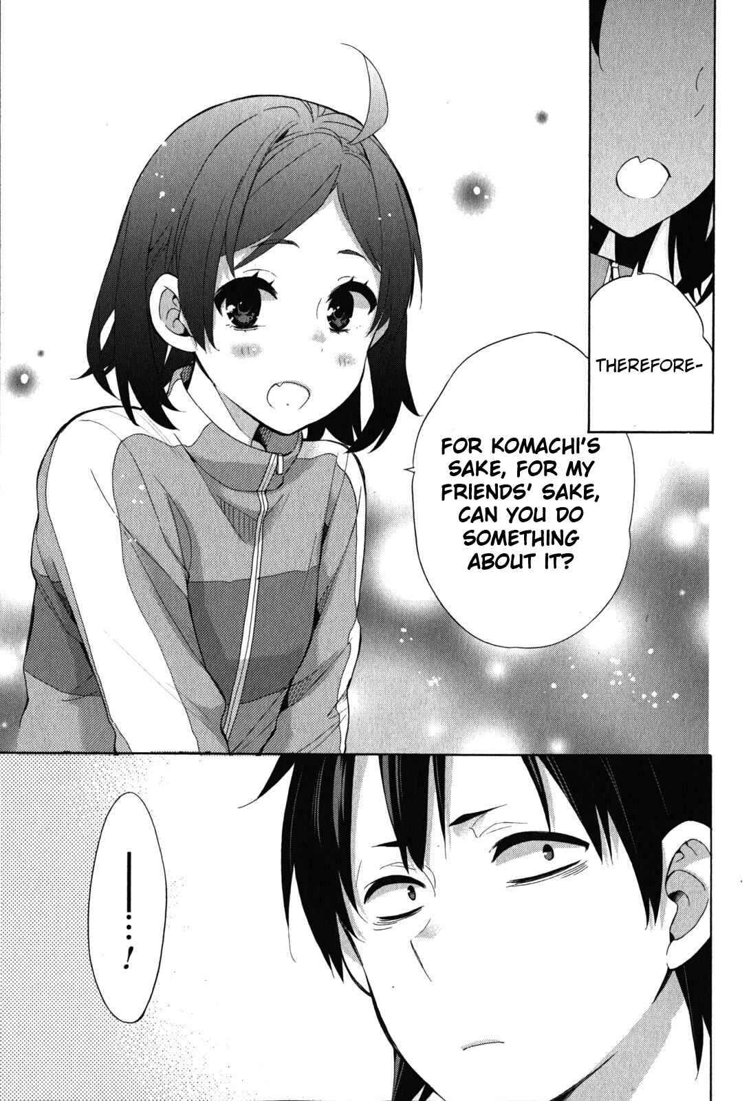 Page 37 Chapter 33 Yahari Ore no Seishun Love Come wa Machigatteiru.: Monologue