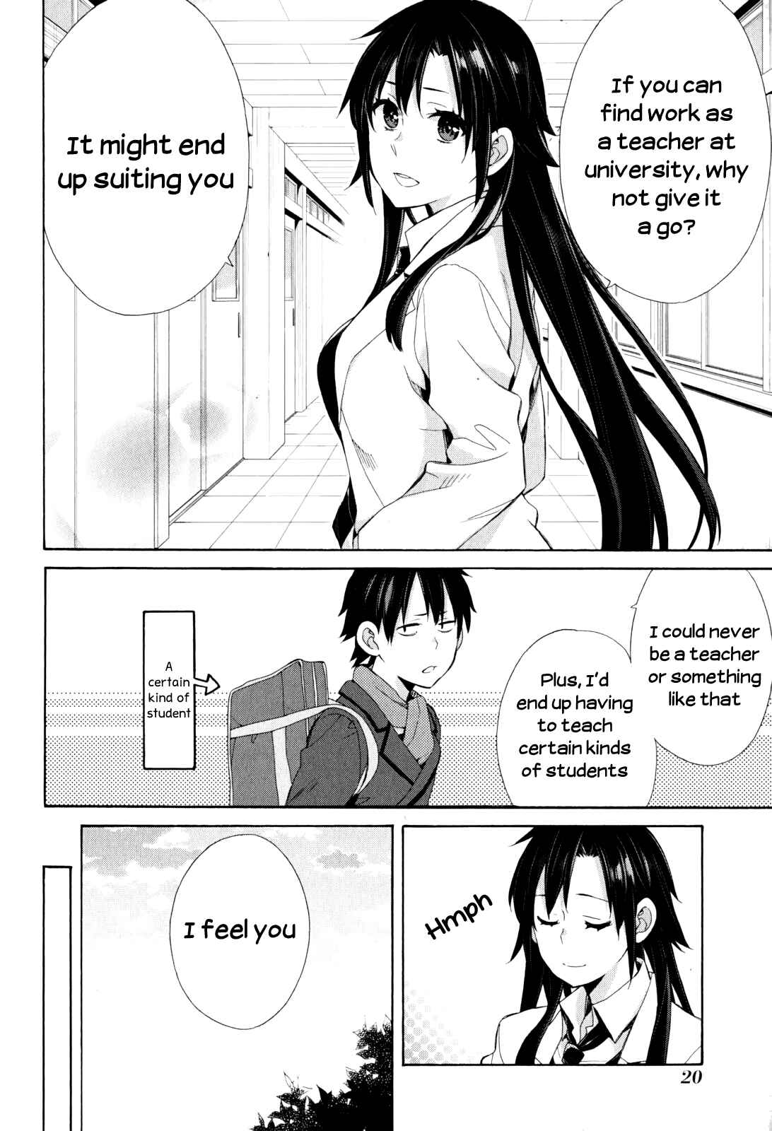 Page 22 Chapter 49 Yahari Ore no Seishun Love Come wa Machigatteiru.: Monologue