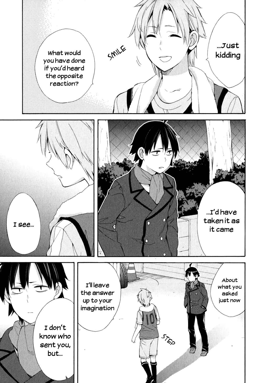 Page 9 Chapter 49 Yahari Ore no Seishun Love Come wa Machigatteiru.: Monologue
