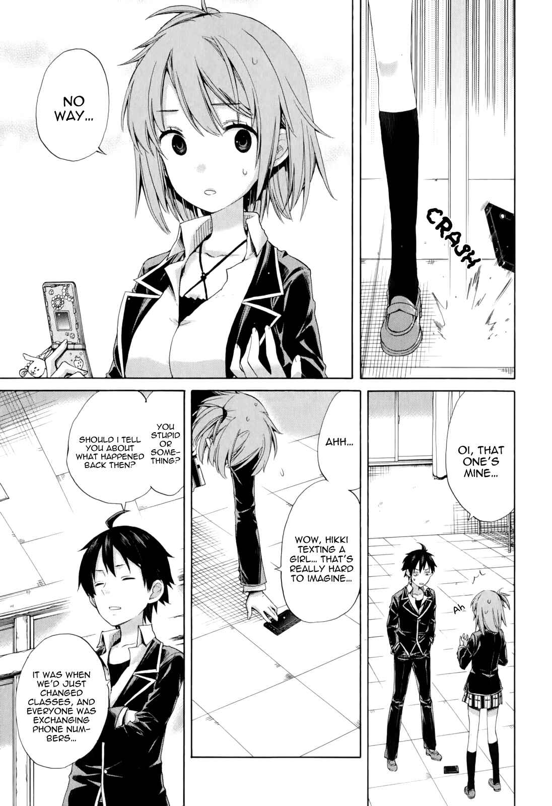 Page 15 Chapter 8 Yahari Ore no Seishun Love Come wa Machigatteiru.: Monologue