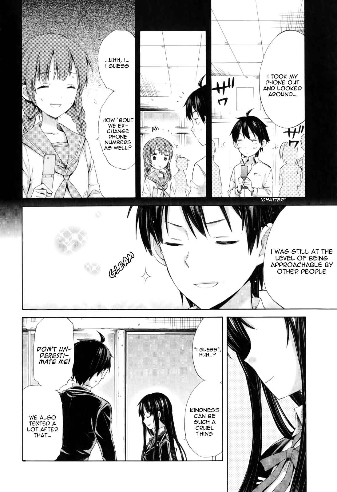 Page 16 Chapter 8 Yahari Ore no Seishun Love Come wa Machigatteiru.: Monologue