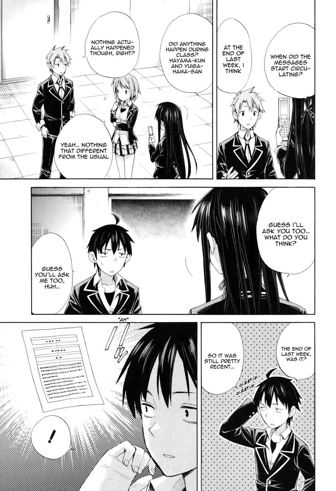 Page 25 Chapter 8 Yahari Ore no Seishun Love Come wa Machigatteiru.: Monologue