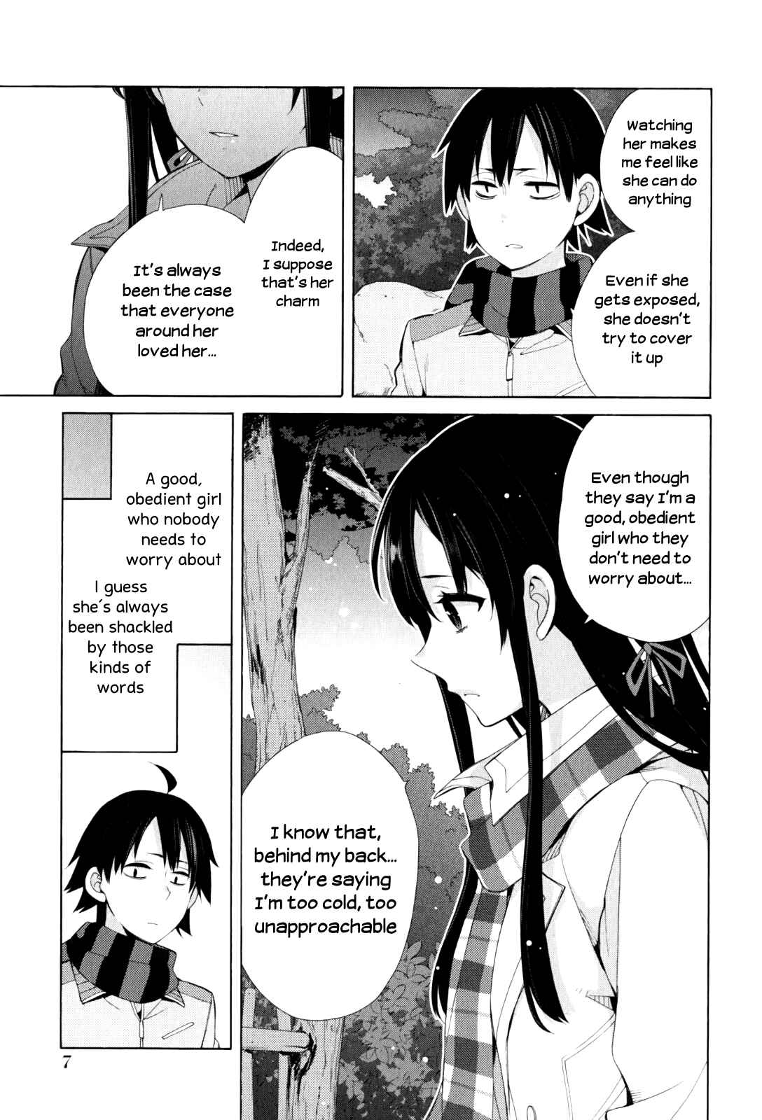 Page 9 Chapter 43 Yahari Ore no Seishun Love Come wa Machigatteiru.: Monologue