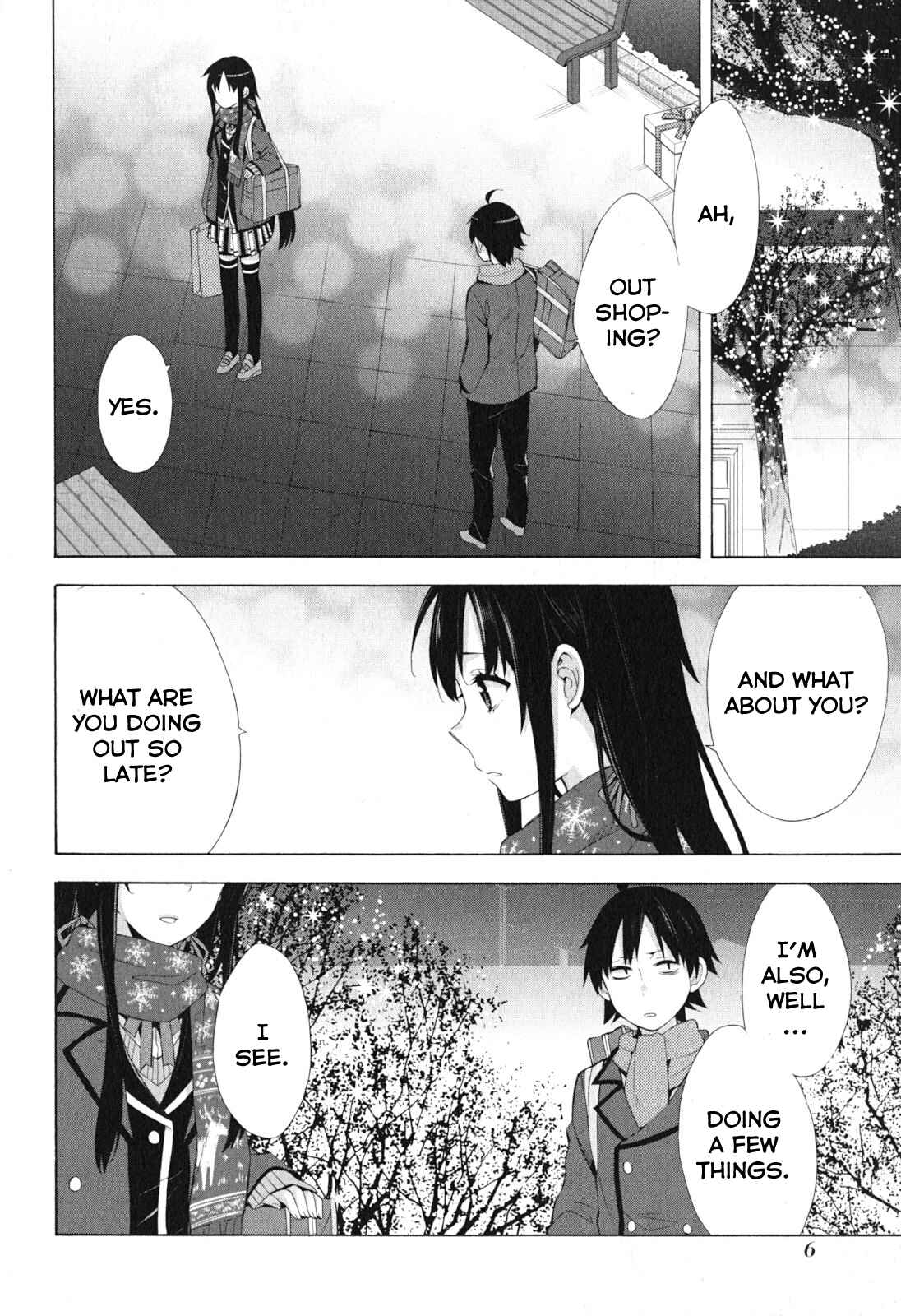 Page 8 Chapter 38 Yahari Ore no Seishun Love Come wa Machigatteiru.: Monologue