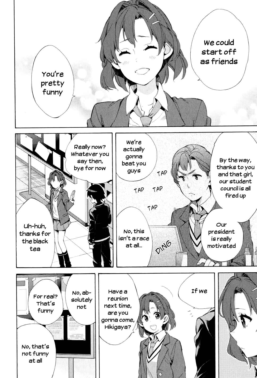 Page 22 Chapter 45 Yahari Ore no Seishun Love Come wa Machigatteiru.: Monologue